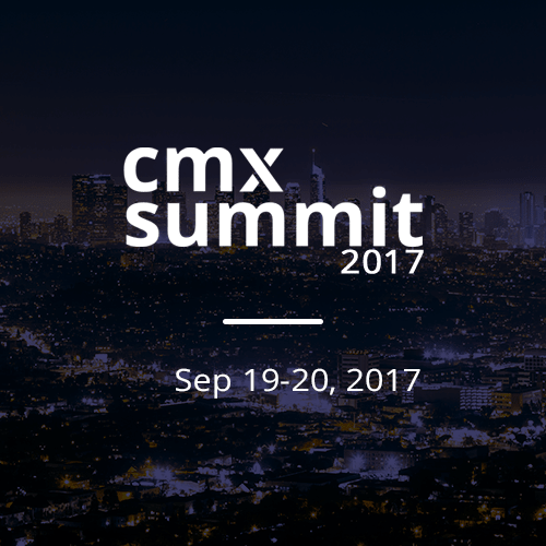 CMX Summit 2017