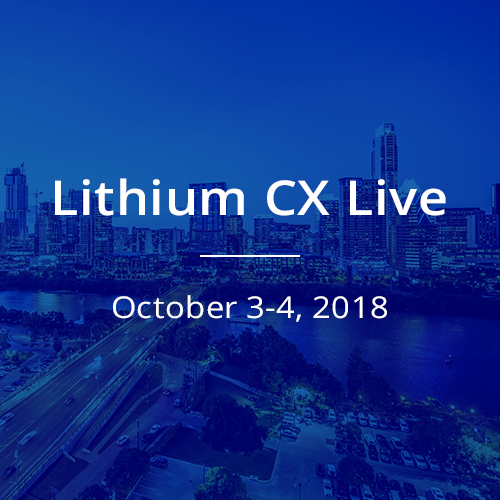 Lithium CX Live’18