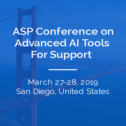 ASP Conference on Advanced AI Tools For Support