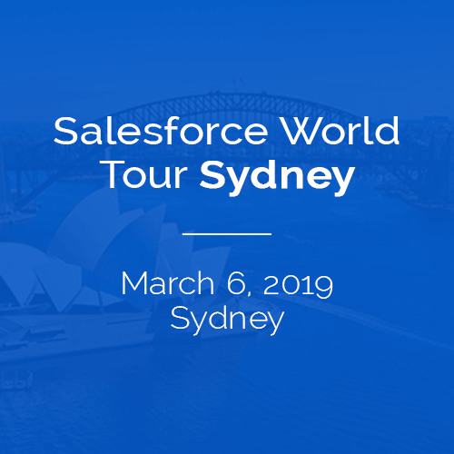 Salesforce World Tour – Sydney