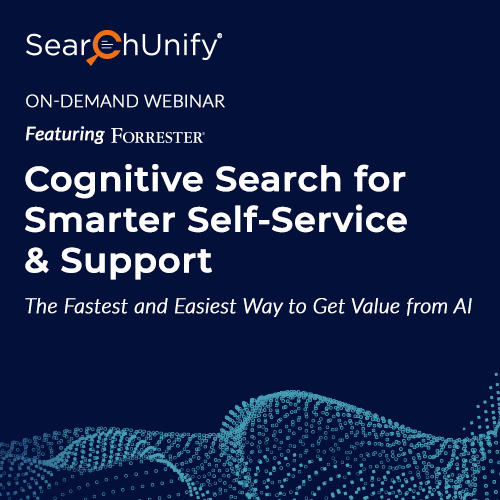 Cognitive Search for Smarter Self-Service & Support