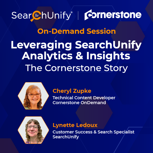Leveraging SearchUnify Analytics and Insights: The Cornerstone Story