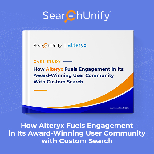How Alteryx Fuels Engagement in Its Award-Winning User Community with Custom Search