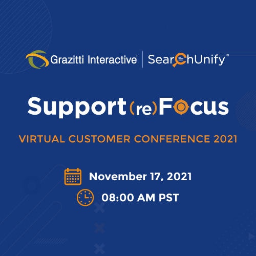 Support (re)Focus 2021 – A Virtual Customer Conference