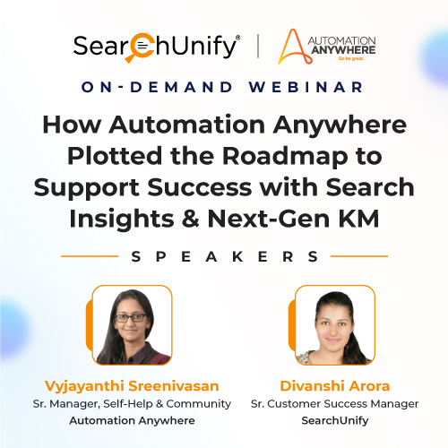 How Automation Anywhere Plotted the Roadmap to Support Success with Search Insights & Next-Gen KM