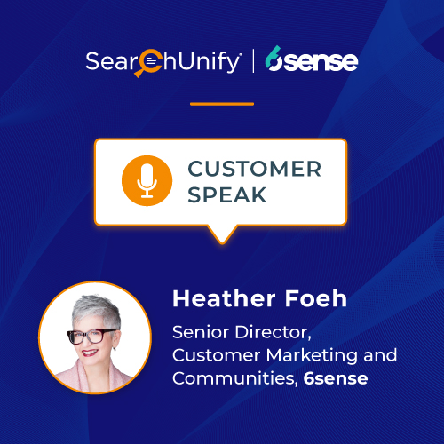 How SearchUnify Enabled 6sense to Enhance Content Discovery