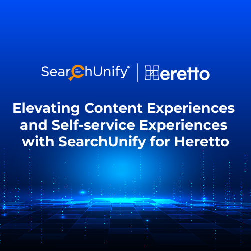 SearchUnify for Heretto | Elevate Content and Self-service Experience
