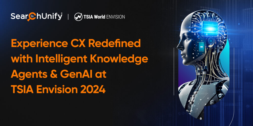 Experience CX Redefined with Intelligent Knowledge Agents & GenAI at TSIA Envision 2024