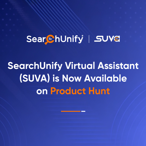 SearchUnify Virtual Assistant (SUVA) Debuts on Product Hunt