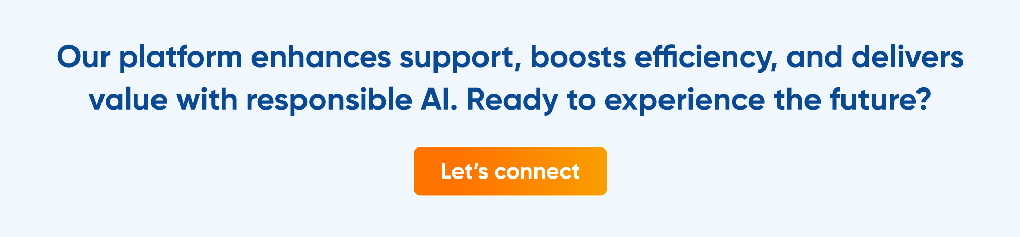 Let's connect
