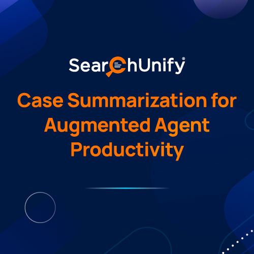 Case Summarization for Augmented Agent Productivity