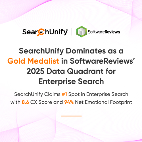 SearchUnify Named a Gold Medalist in 2025 Enterprise Search Data Quadrant Report by Info-Tech Research Group’s SoftwareReviews