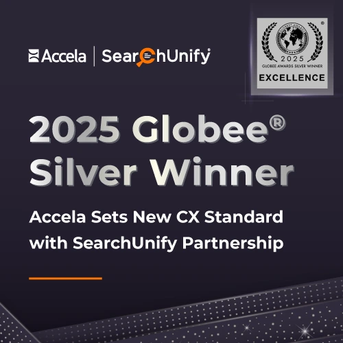 2025 Globee® Silver Winner: Accela Sets New CX Standard with SearchUnify Partnership
