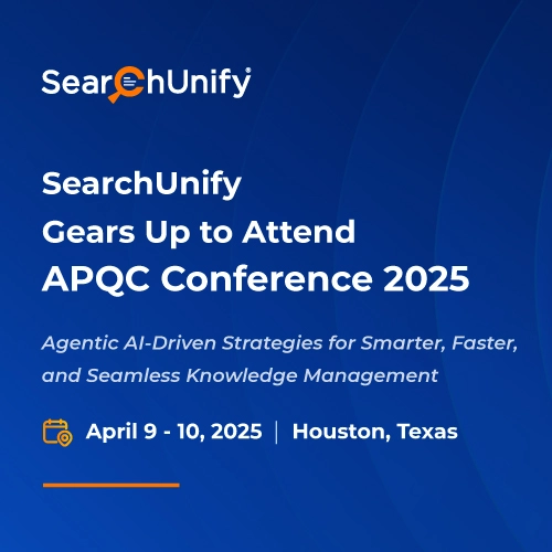 SearchUnify at the APQC Process & Knowledge Management Conference 2025