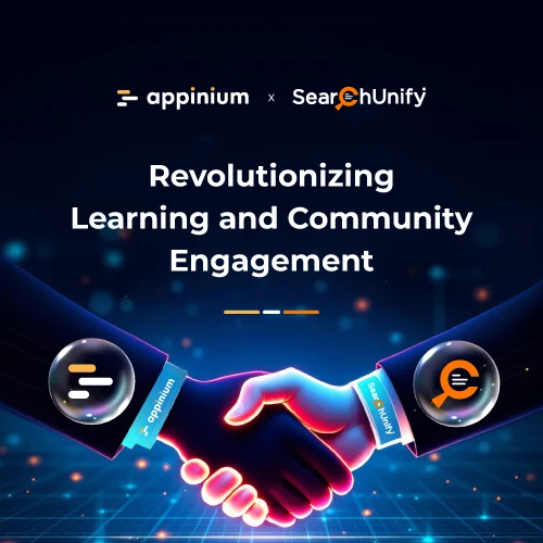 Revolutionizing Learning and Community Engagement: Appinium and SearchUnify Partnership