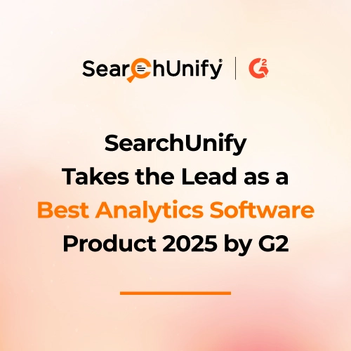 SearchUnify Takes the Lead as a Best Analytics Software Product 2025 by G2