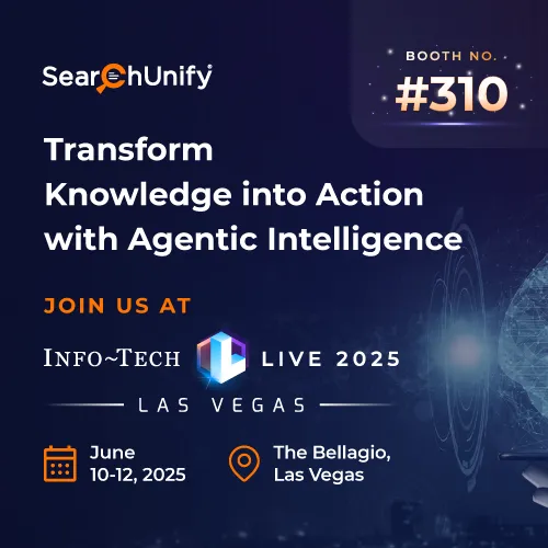 SearchUnify at Info-Tech Live 2025 Las Vegas