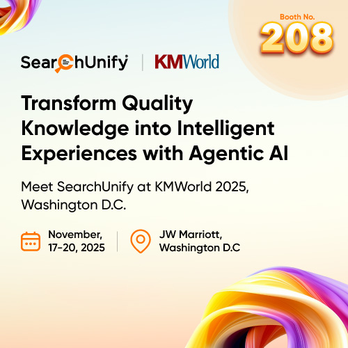 SearchUnify at KMWorld 2025
