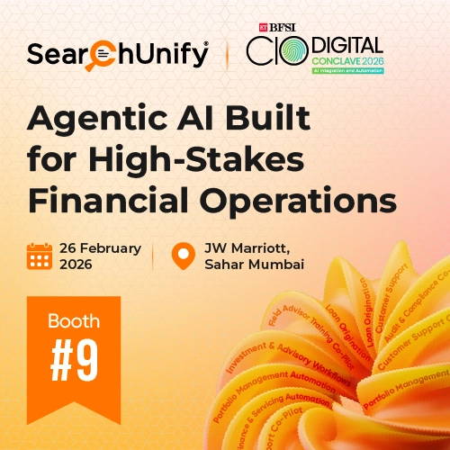 SearchUnify at ETBFSI CIO Digital Conclave 2026